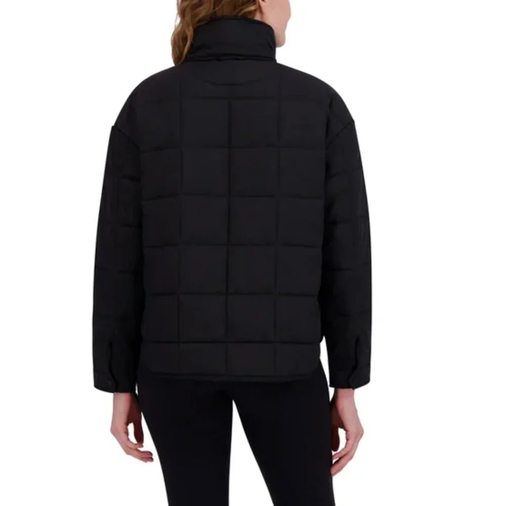 Roxy Women's Quilted Jacket, Brown - Picture 6 of 11